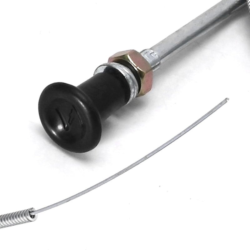 SYOWADA 60-122 Push Pull Choke Cable Replacement for Lincoln F162 F163 SA200 SA250, Universal Carburetor Push Pull Choke Control Cable for 290-835 290835 Lawn Tractor Mower 96" Conduit Go Kart Carts - Image 3